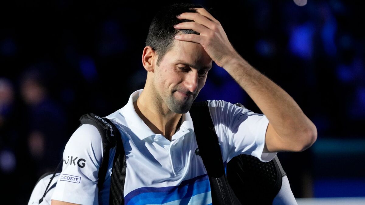 Djokovic lần thứ hai thua Zverev ở bán kết mùa này, sau Olympic Tokyo