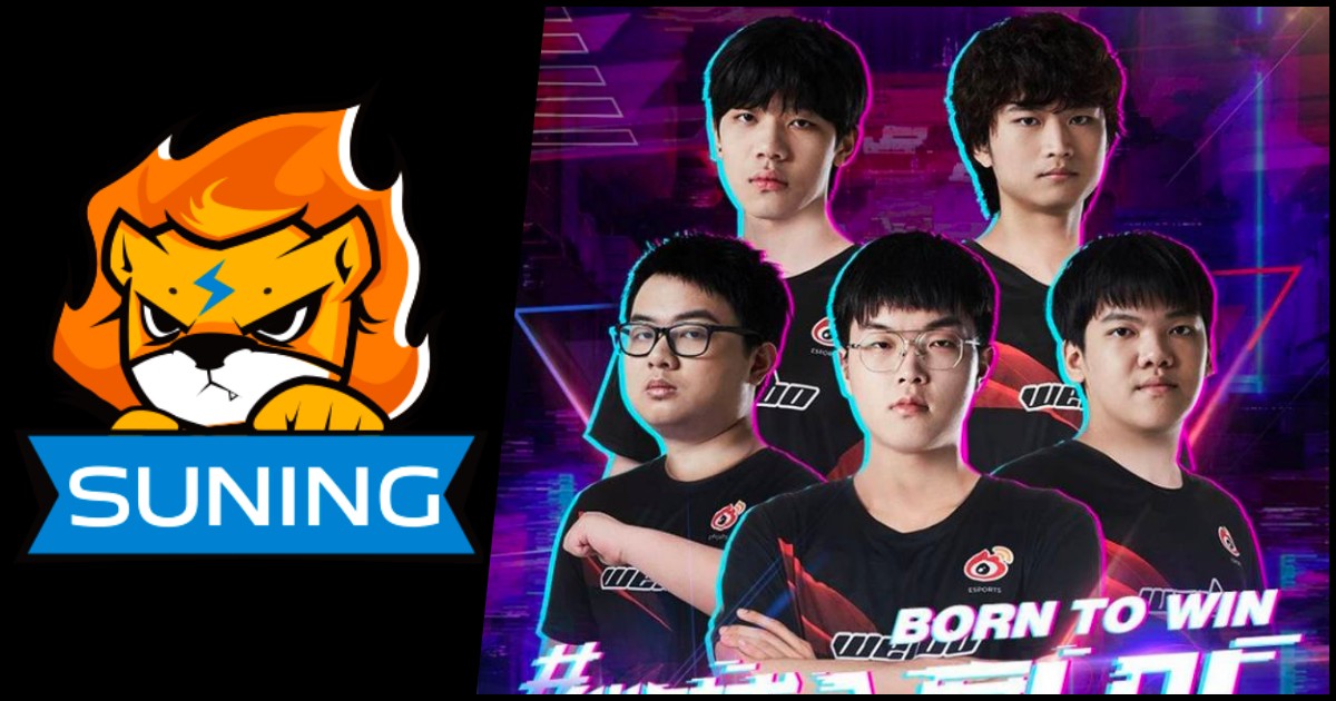 Đội tuyển Suning chính thức đổi tên thành Weibo Gaming