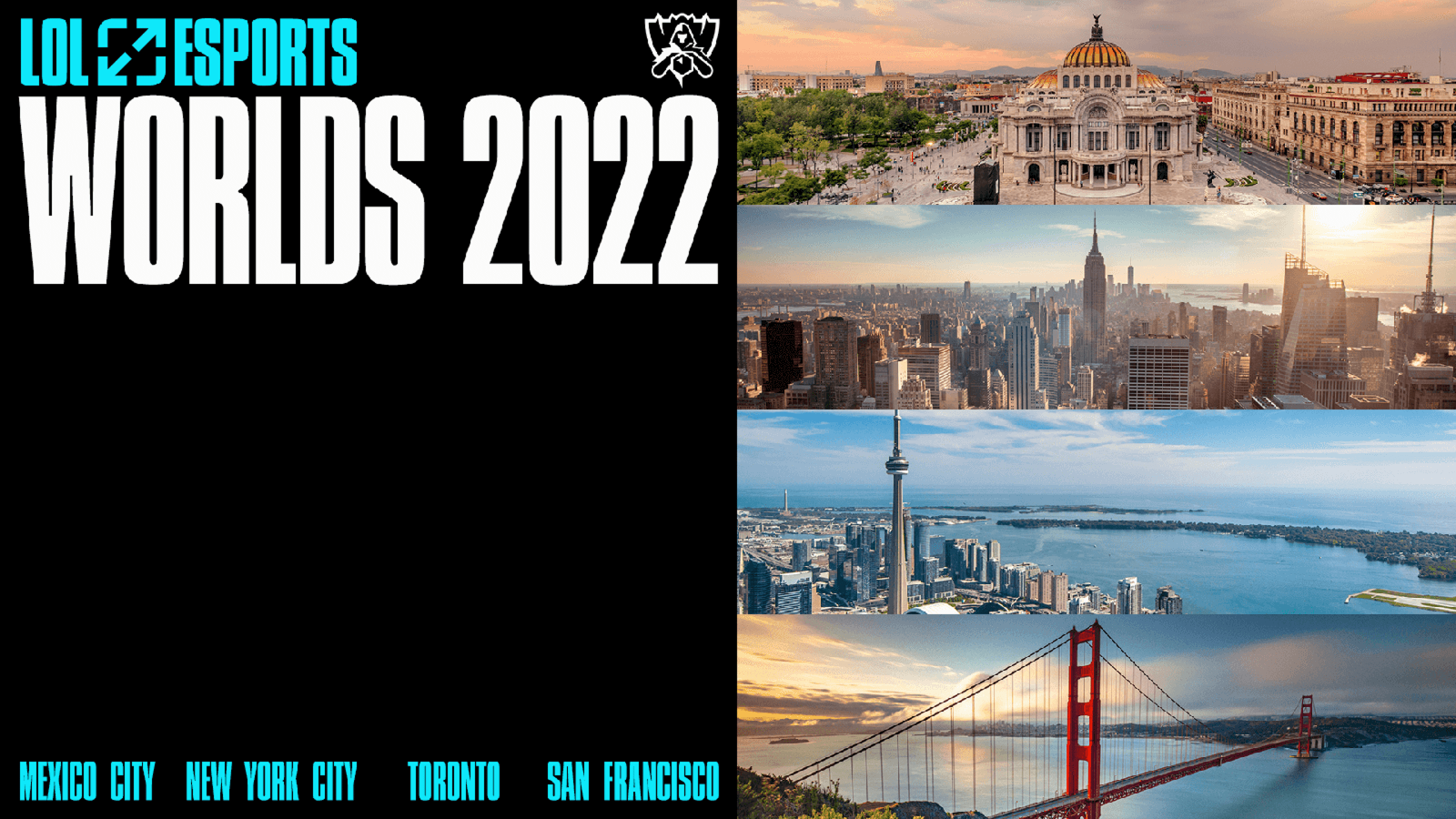 Giải vô địch thế giới Liên minh huyền thoại năm 2022 (CKTG 2022) lần đầu tiên được tổ chức tại nhiều thành phố ở Bắc Mỹ