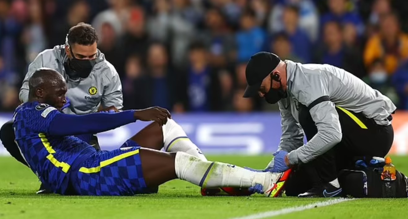 Romelu Lukaku đã dính chấn thương trong trận gặp Malmo